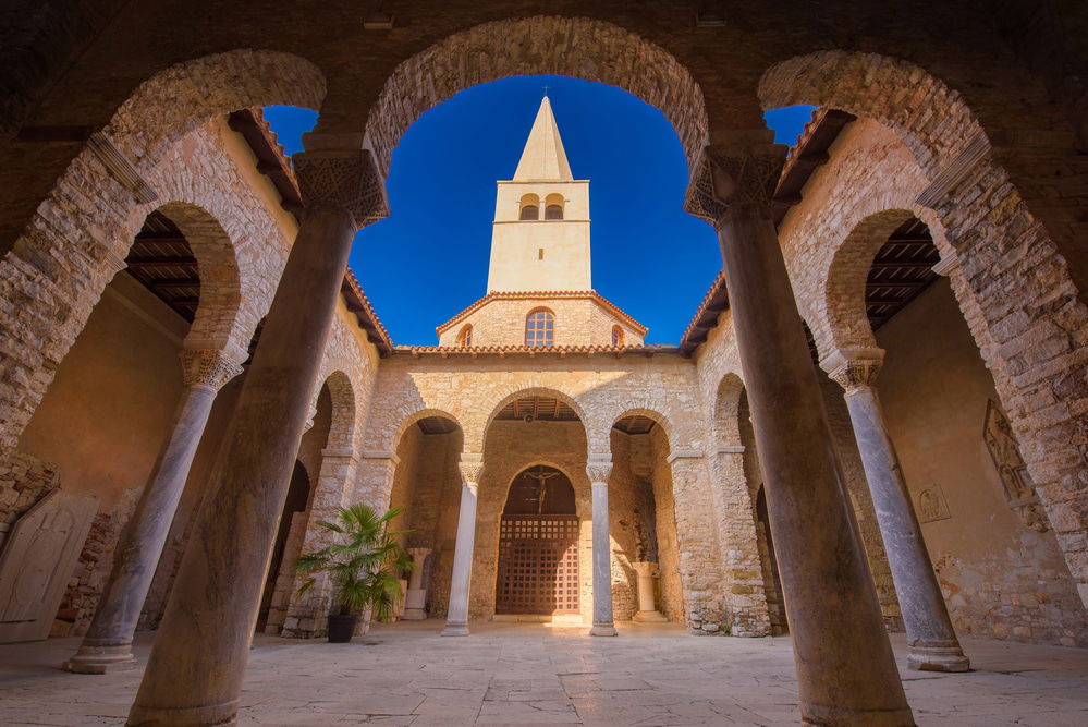 Euphrasian Basilica in Porec, Croatia